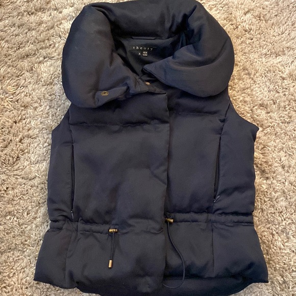 Coats | Theory Down Puffer Vest | Poshmark